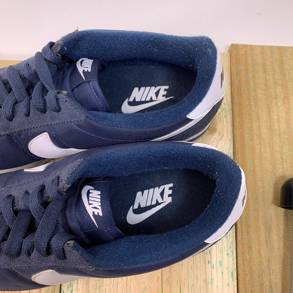 Nike Shoes Mens 7.5 Cortez 72 Basic Nylon Obsidian Navy Blue Running 819720-411 - Picture 12 of 13